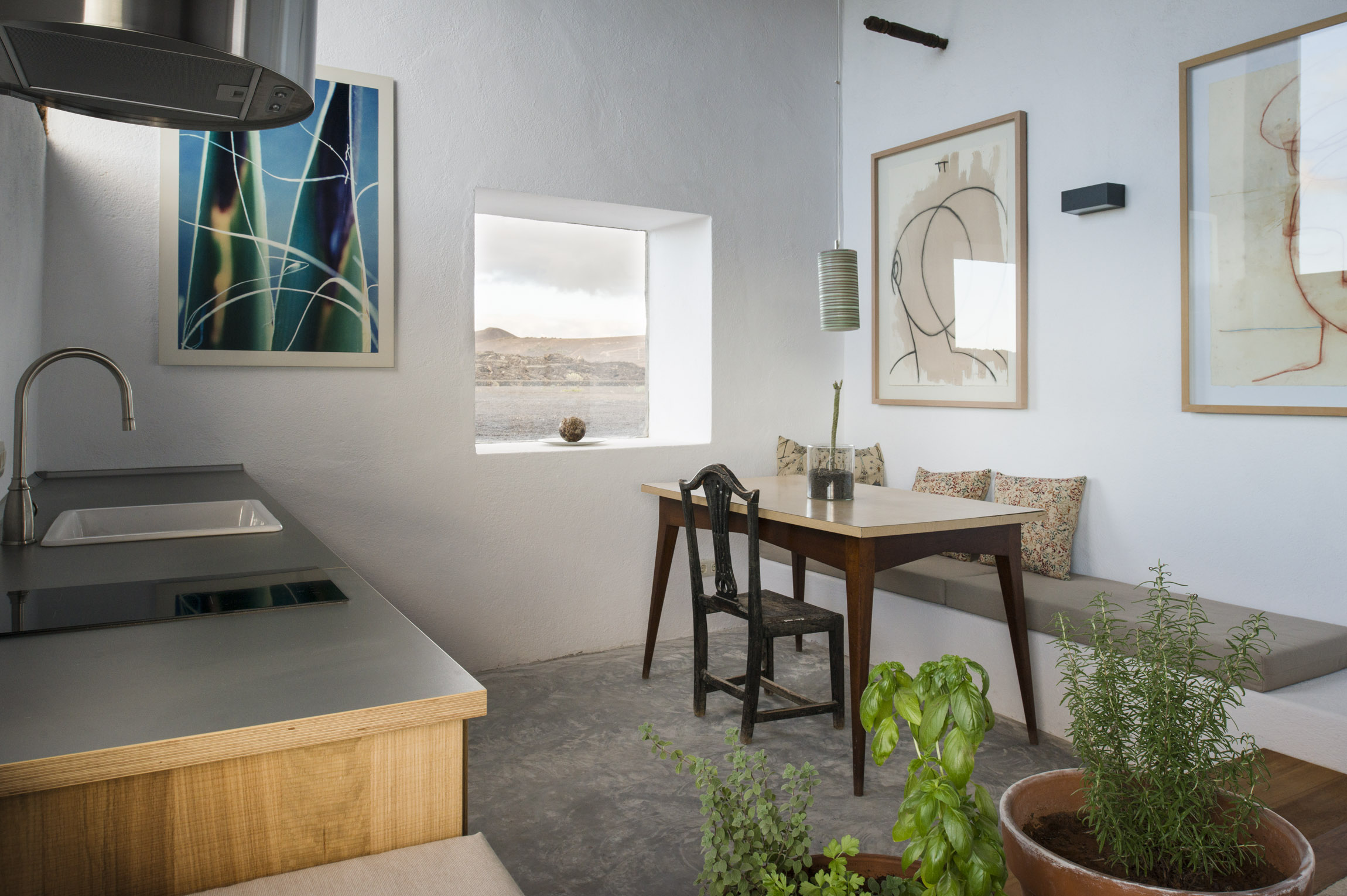 Buenavista Lanzarote Country Suites Casa Este livingroom kitchen